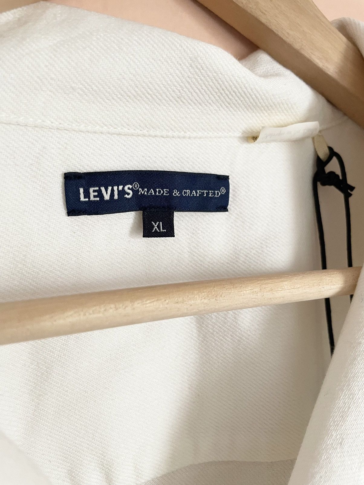 Levi's Levi’s Made & Crafted Wave Embroidery Camp Collar Overshirt Size US XL / EU 56 / 4 - 5 Thumbnail
