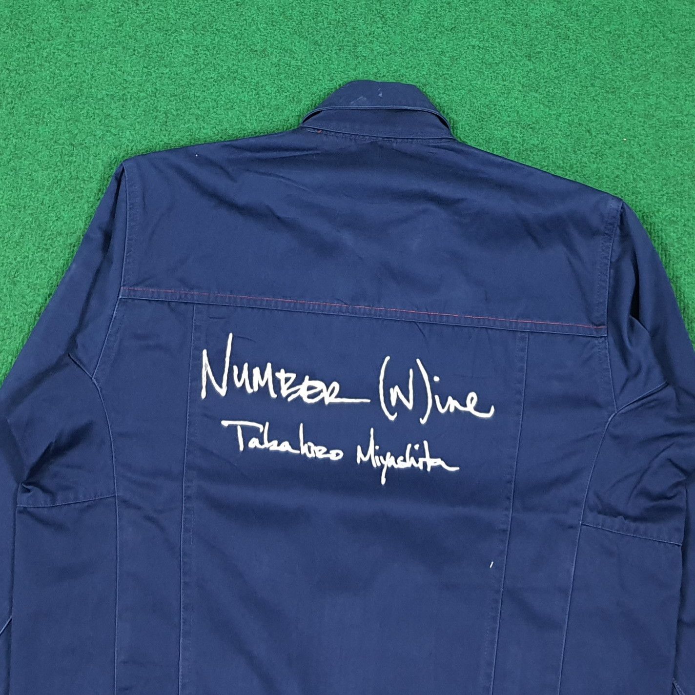 Japanese Brand Vintage Kansai x Number Nine Custom Logo Workwear C279N13 Size US M / EU 48-50 / 2 - 2 Thumbnail