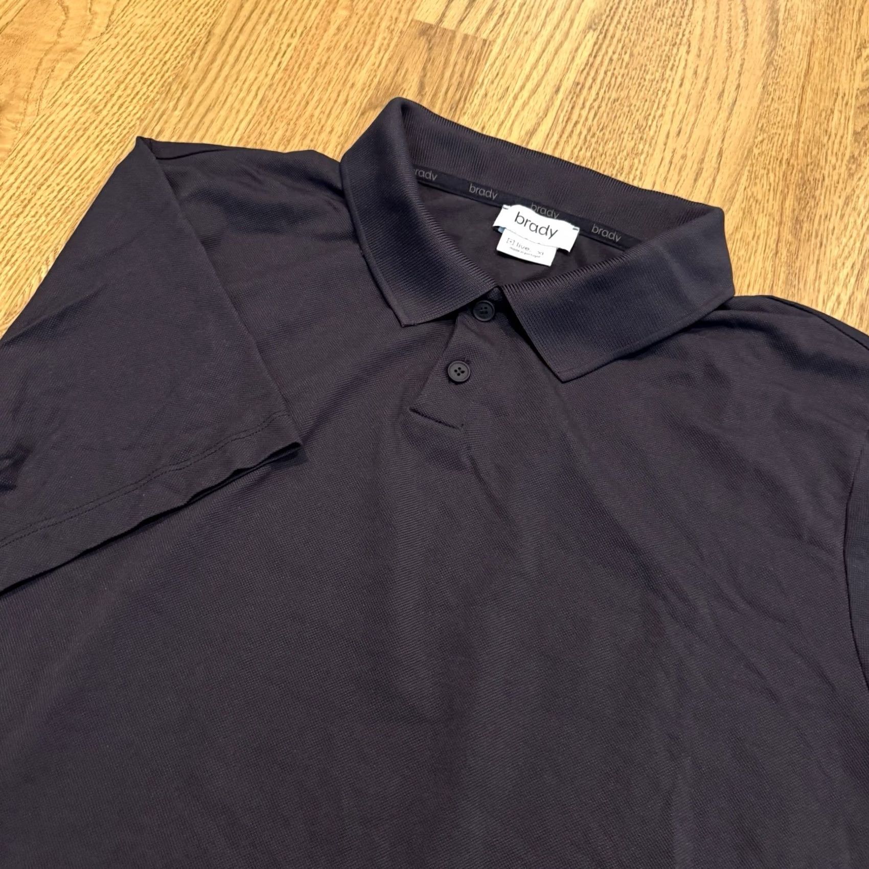Vintage Brady Live Polo Shirt Zero Hydro Mens XL Black Short Sleeve Polo Mens XL Black Short Sleeve Brady Live Size US XL / EU 56 / 4 - 2 Thumbnail