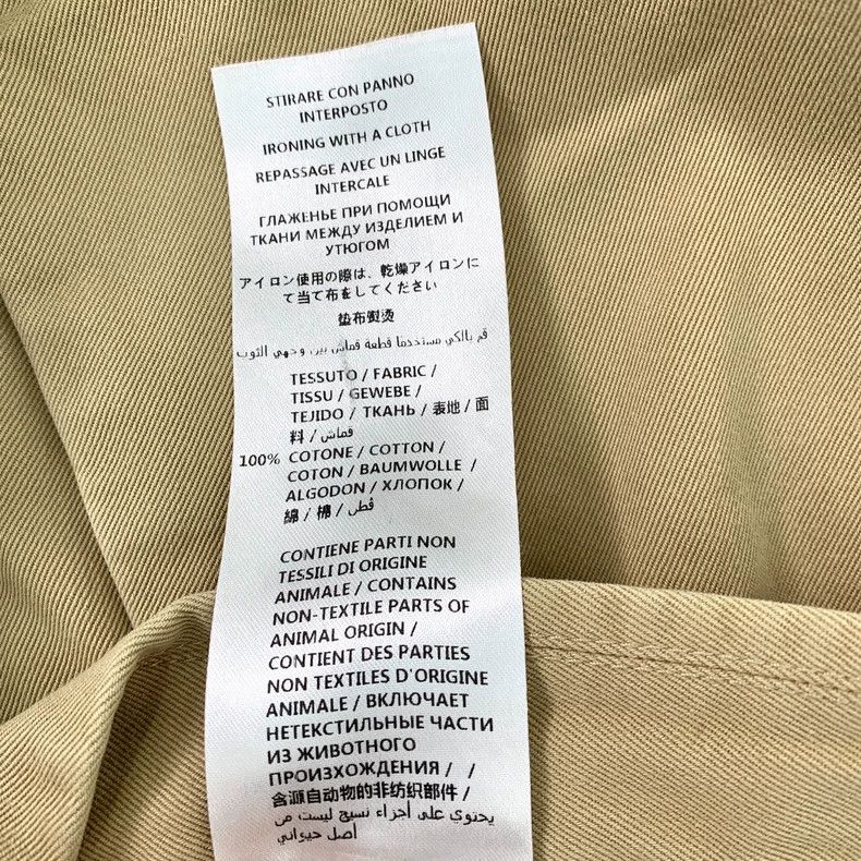 Gucci Gucci Khaki cotton straight casual trousers 2501-Nextarrow Size US 34 / EU 50 - 7 Thumbnail