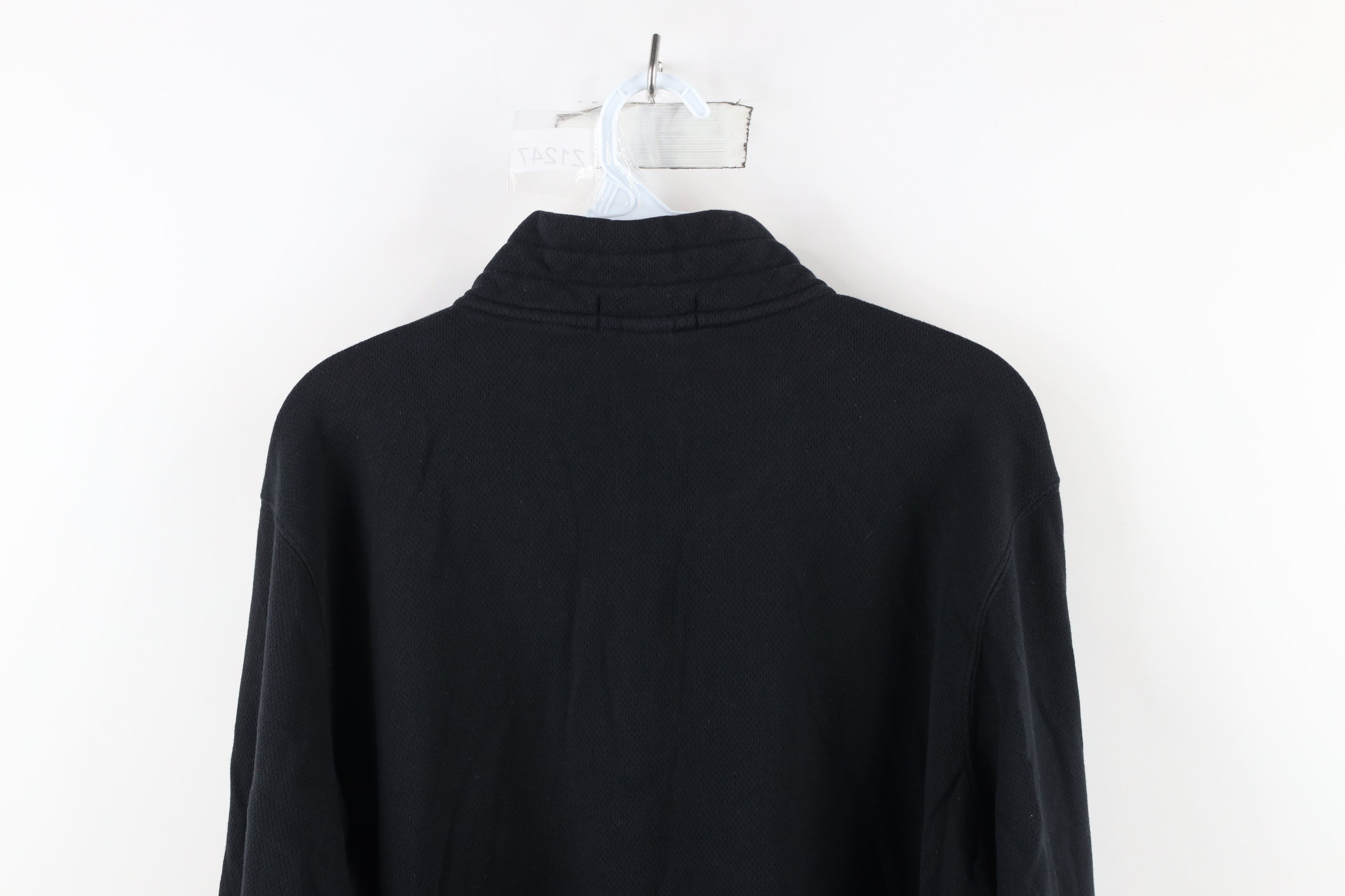 Lands' End × Vintage Vintage Lands End Thermal Knit Half Zip Pullover Sweater Size US L / EU 52-54 / 3 - 9 Thumbnail