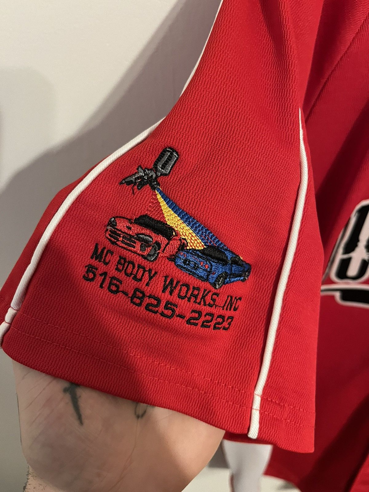 Japanese Brand × MLB Vintage “Outlaw” Thompson Gun Jersey Rare Unique Size Large Size US L / EU 52-54 / 3 - 4 Thumbnail