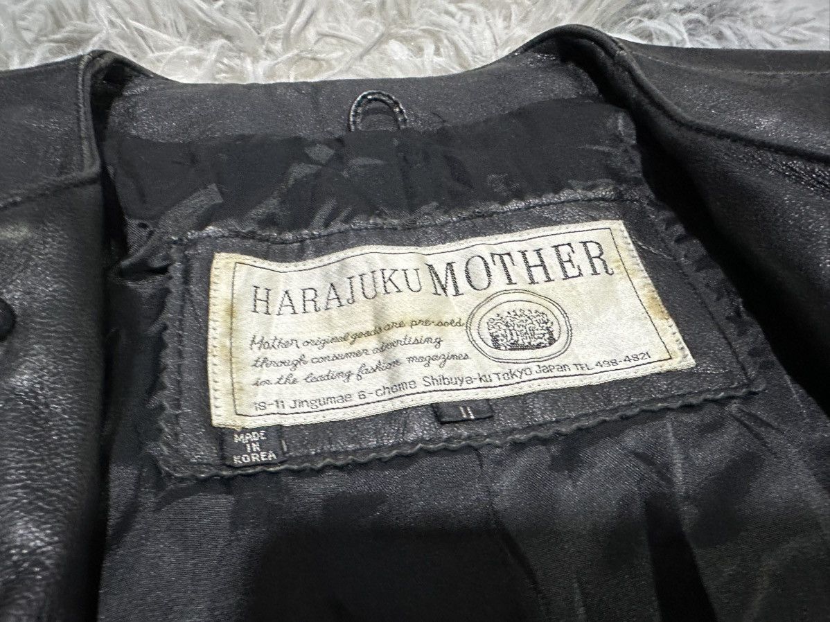 Japanese Brand 🔥Sick Y2K Harajuku Mother Lambskin Leather Jacket Goth Punk Size US L / EU 52-54 / 3 - 11 Thumbnail