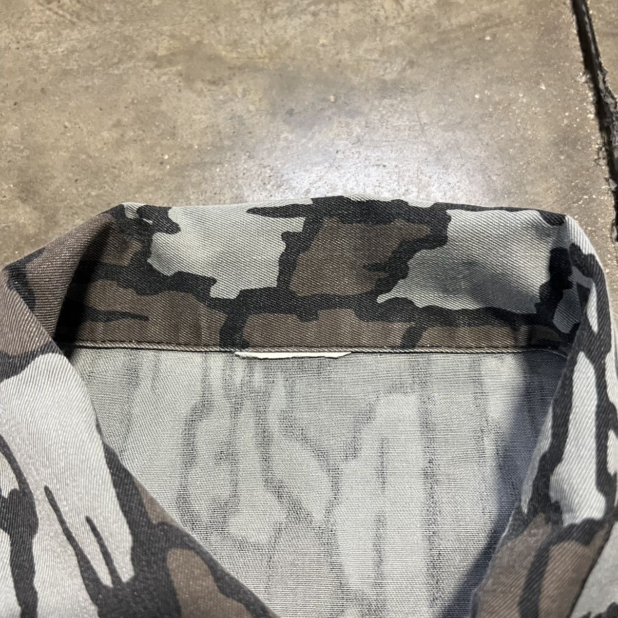 Vintage Vintage Camo Military Field Jacket Fatigue Hunting Trebark Size US XL / EU 56 / 4 - 9 Thumbnail