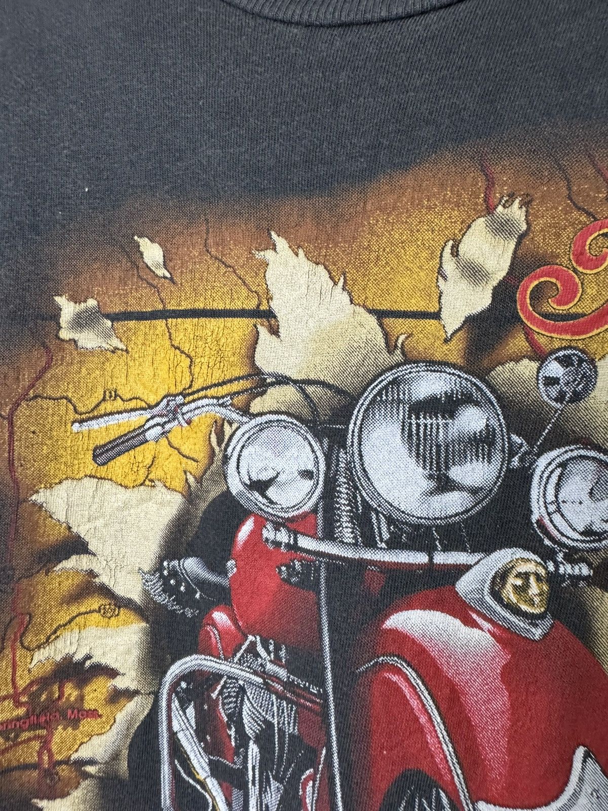 Indian Motorcycle × Vintage Vintage Indian Motocycle T Shirt Size US L / EU 52-54 / 3 - 6 Thumbnail