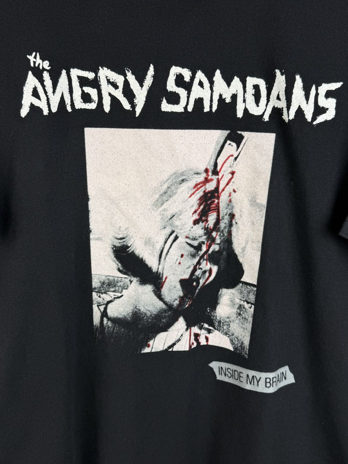 Band Tees Vintage Angry Samoans Inside My Brain Punk Rock Metal Tee L Size US L / EU 52-54 / 3 - 2 Thumbnail