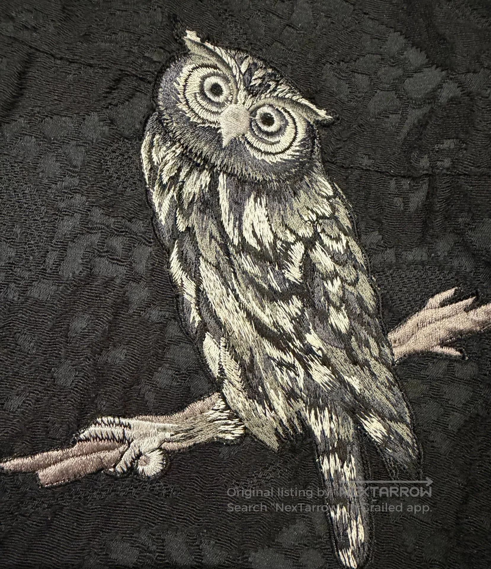 Dolce & Gabbana Dolce & Gabbana Men's Owl Embroidery Jacket. Size US L / EU 52-54 / 3 - 3 Thumbnail