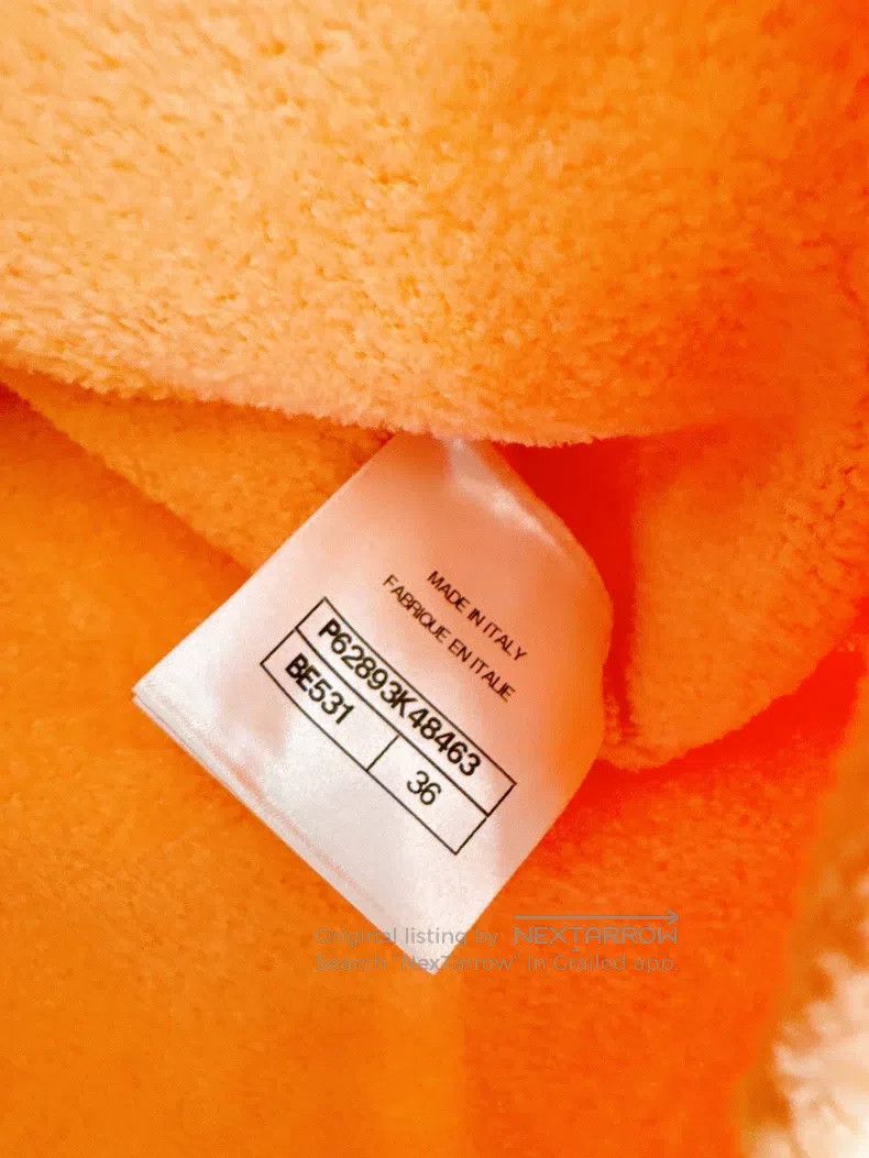 Chanel Chanel Orange-pink chain towel jacket Size XS / US 0-2 / IT 36-38 - 8 Thumbnail