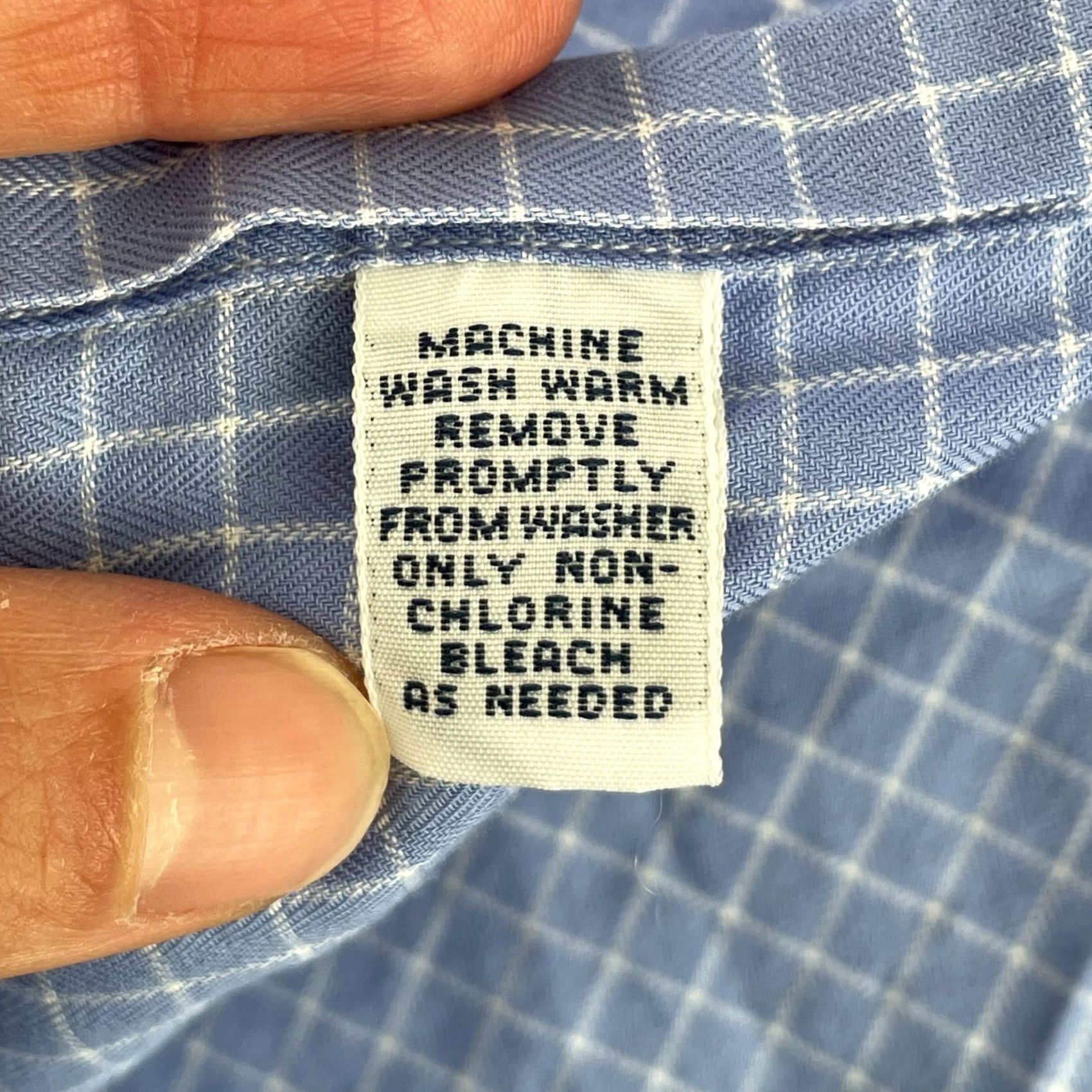 Polo Ralph Lauren Polo Ralph Lauren Shirt Men 16.5 34-35 Large Blue Check Yarmouth Preppy Pony Size US L / EU 52-54 / 3 - 8 Thumbnail