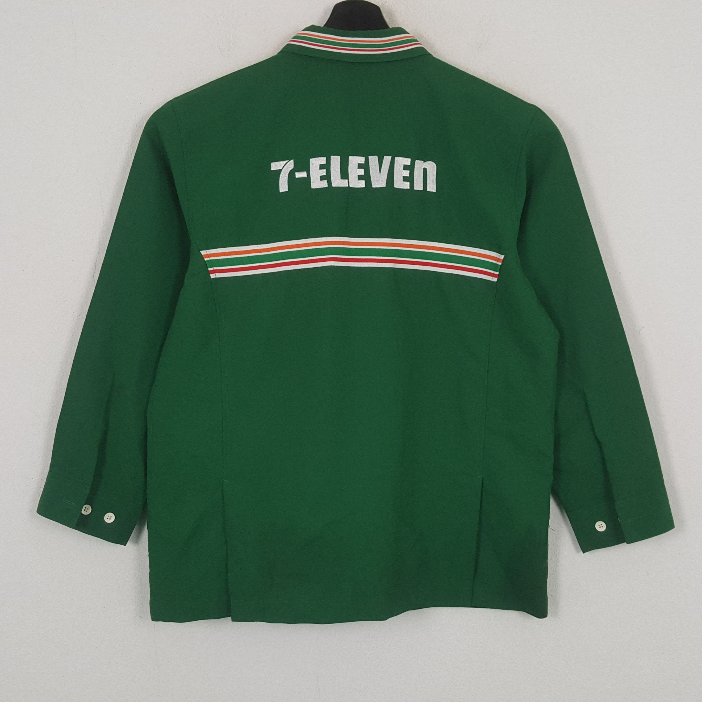 Vintage 7 ELEVEN Japanese Workers Uniform Jacket C285N7 Size US M / EU 48-50 / 2 - 1 Thumbnail