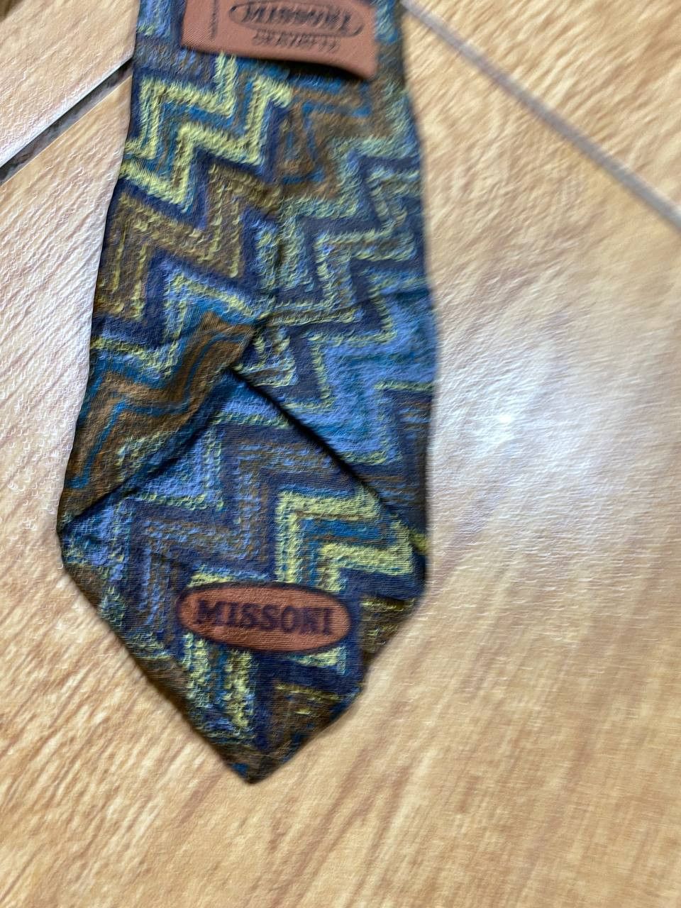Missoni Tie Vintage Missoni One size luxury Y2K streetwear Size ONE SIZE - 6 Thumbnail