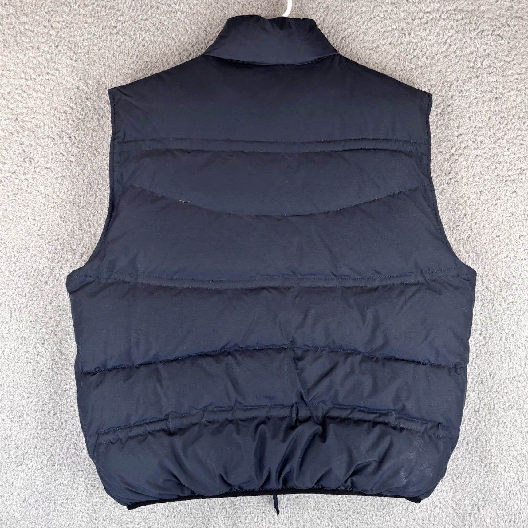 Cremieux VINTAGE Daniel Cremieux Reversible Puffer Vest Mens XL Navy Green Stripe Down Fill Vest Size US XL / EU 56 / 4 - 4 Thumbnail