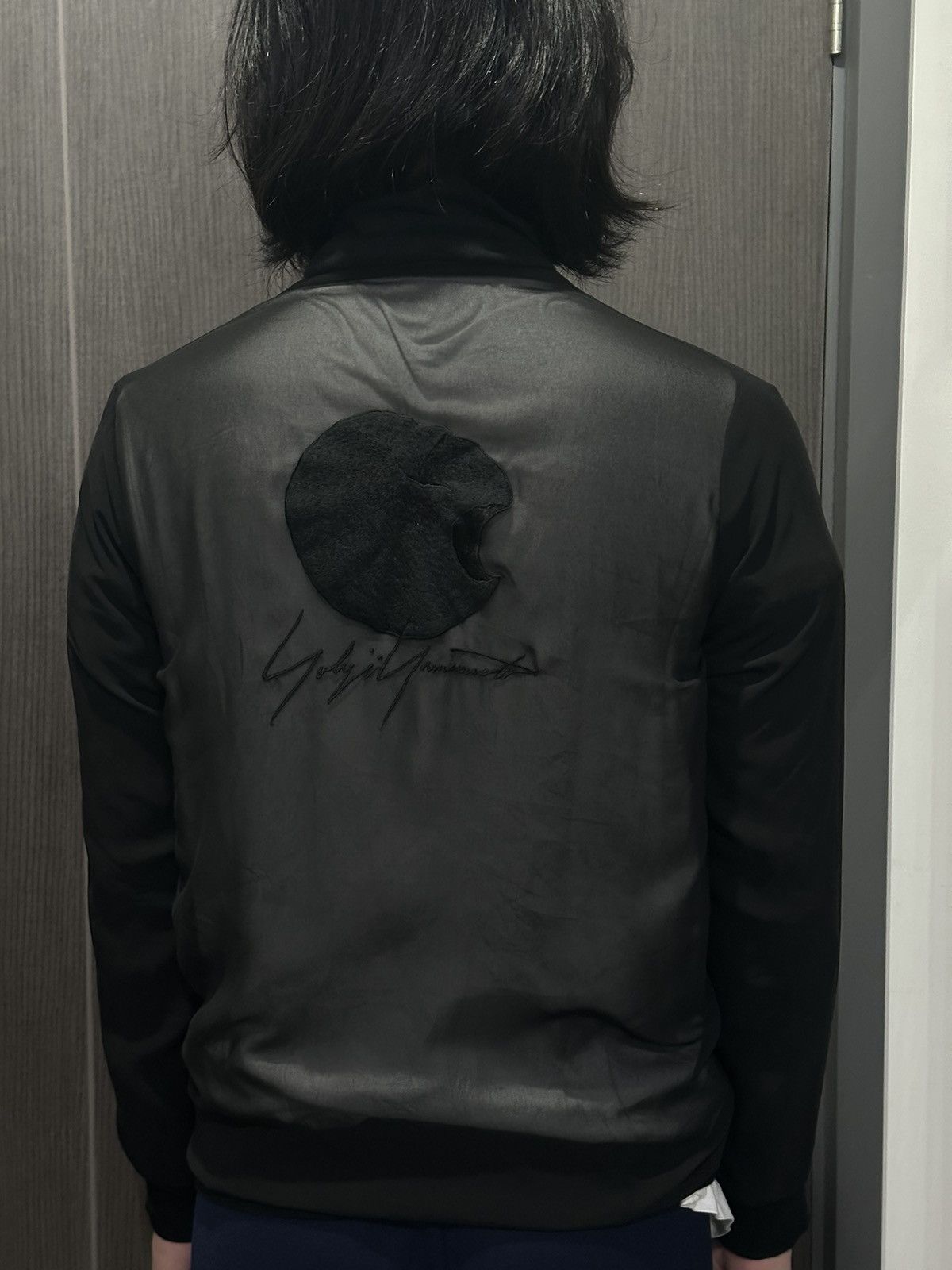 Yohji Yamamoto Yohji Yamamoto - Apple Embroidered Jacket Size US XS / EU 42 / 0 - 1 Thumbnail