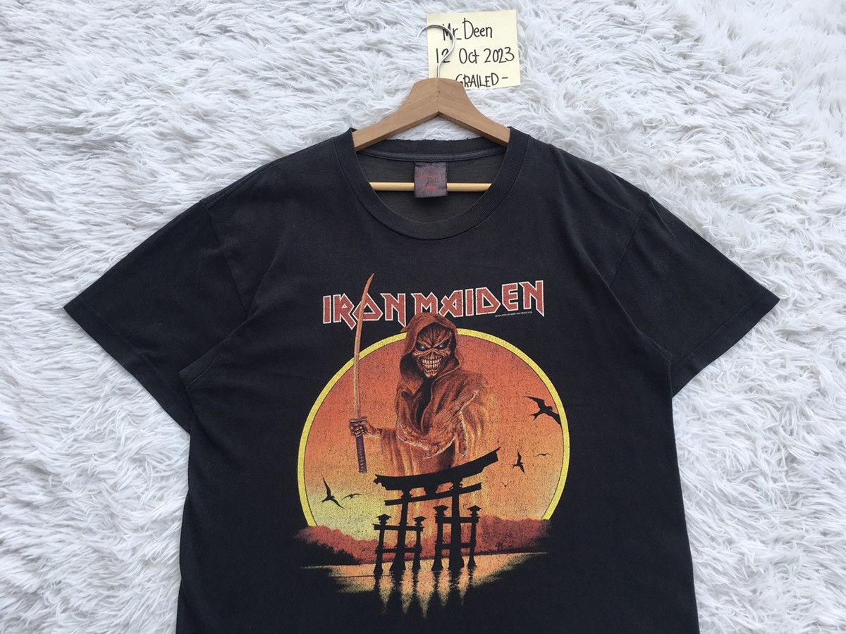 Band Tees Rare Vintage Dance of Death World Tour 2004 Iron Maiden Tee Size US L / EU 52-54 / 3 - 5 Thumbnail