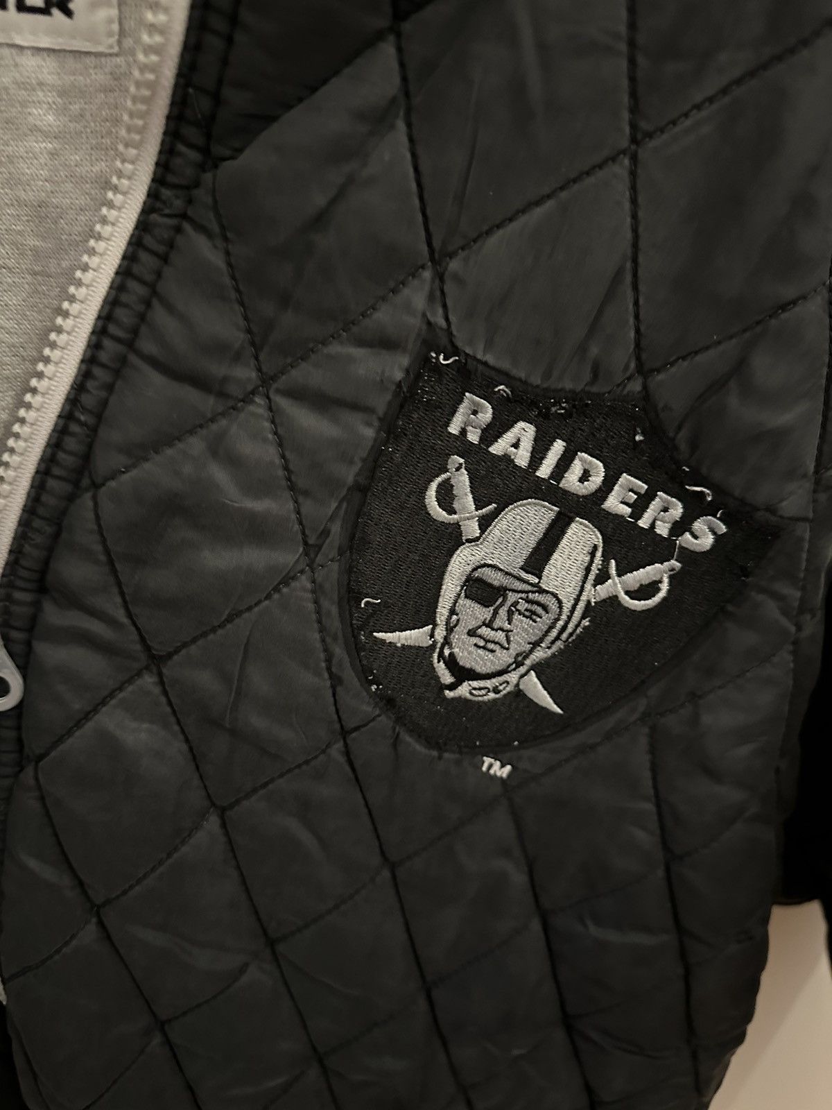 Starter Starter Jacke Los Angeles Raiders Size XL NFL Starter JACKET Size US XL / EU 56 / 4 - 8 Thumbnail