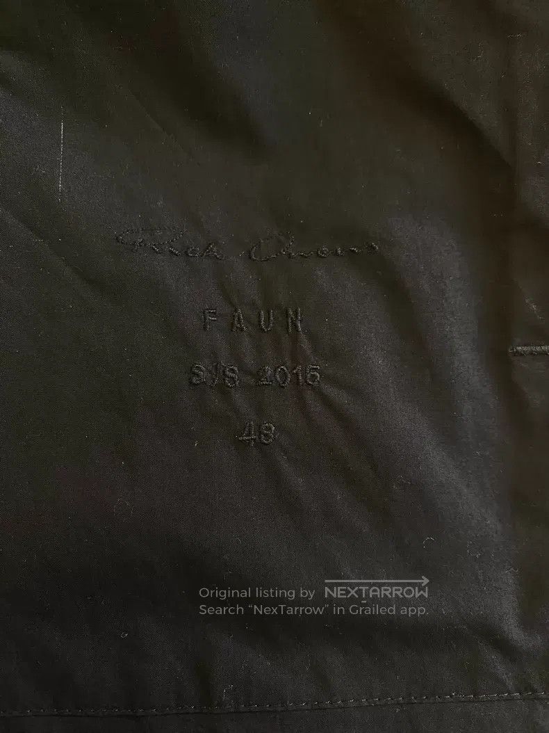 Rick Owens Rick Owens 15ss Rare Ghost Face Flight Jacket Size US M / EU 48-50 / 2 - 6 Thumbnail