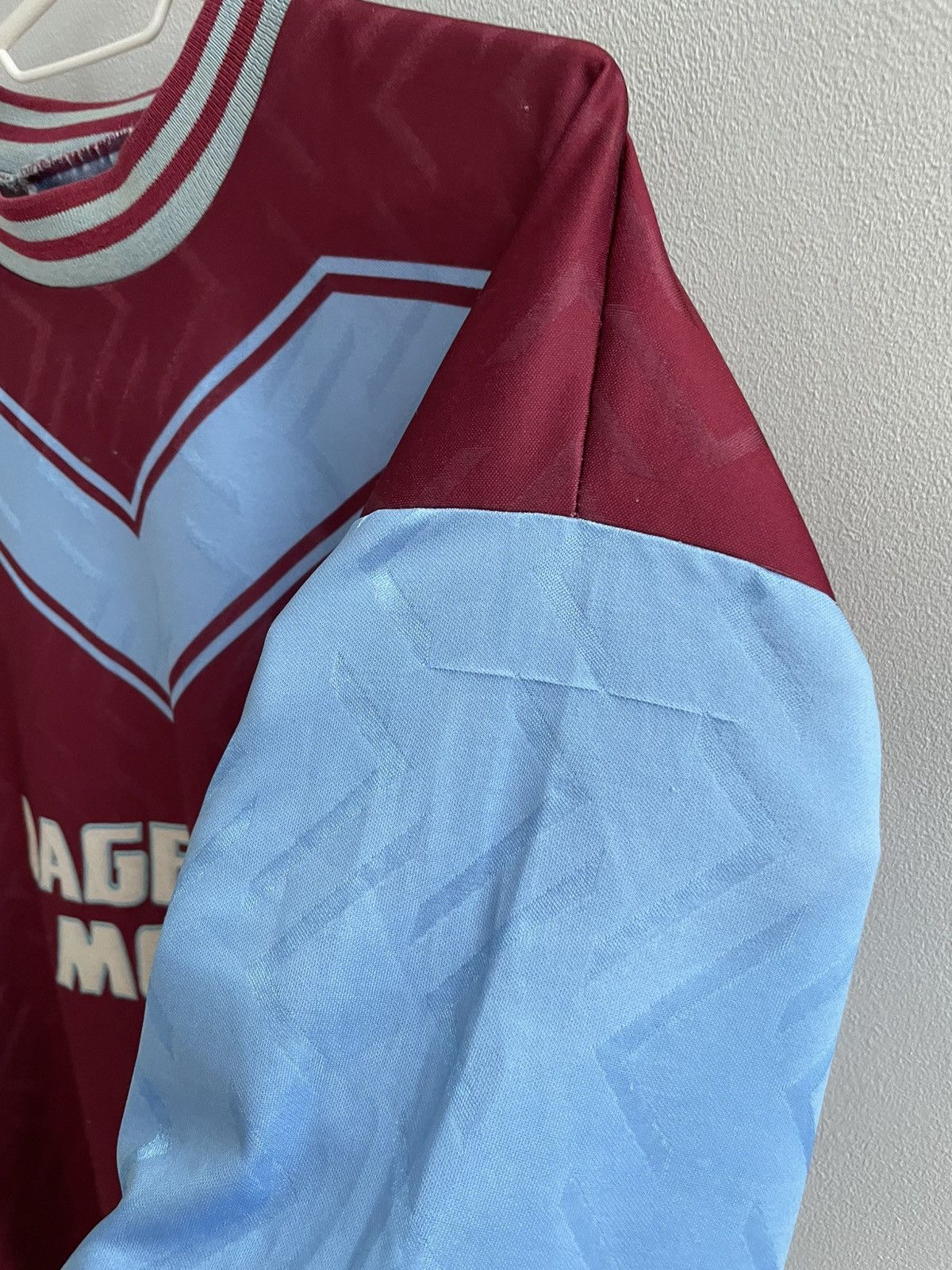 Vintage West Ham United 1993 1994 1995 Football Shirt Soccer Jersey Size US XXL / EU 58 / 5 - 16 Thumbnail