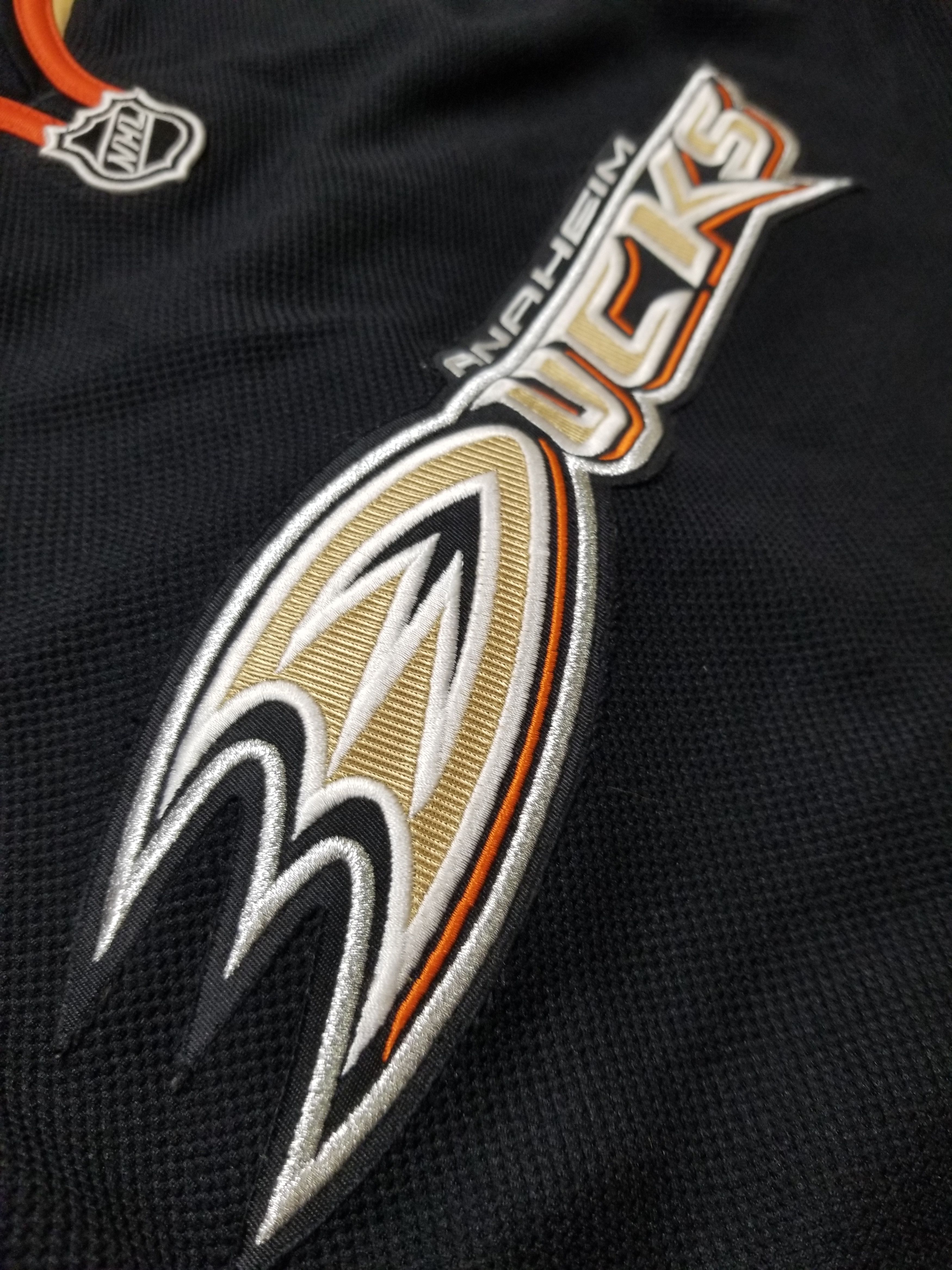 Reebok Anaheim Ducks #1 Jonas Hiller Signed Autographed Jersey Size US XL / EU 56 / 4 - 20 Thumbnail
