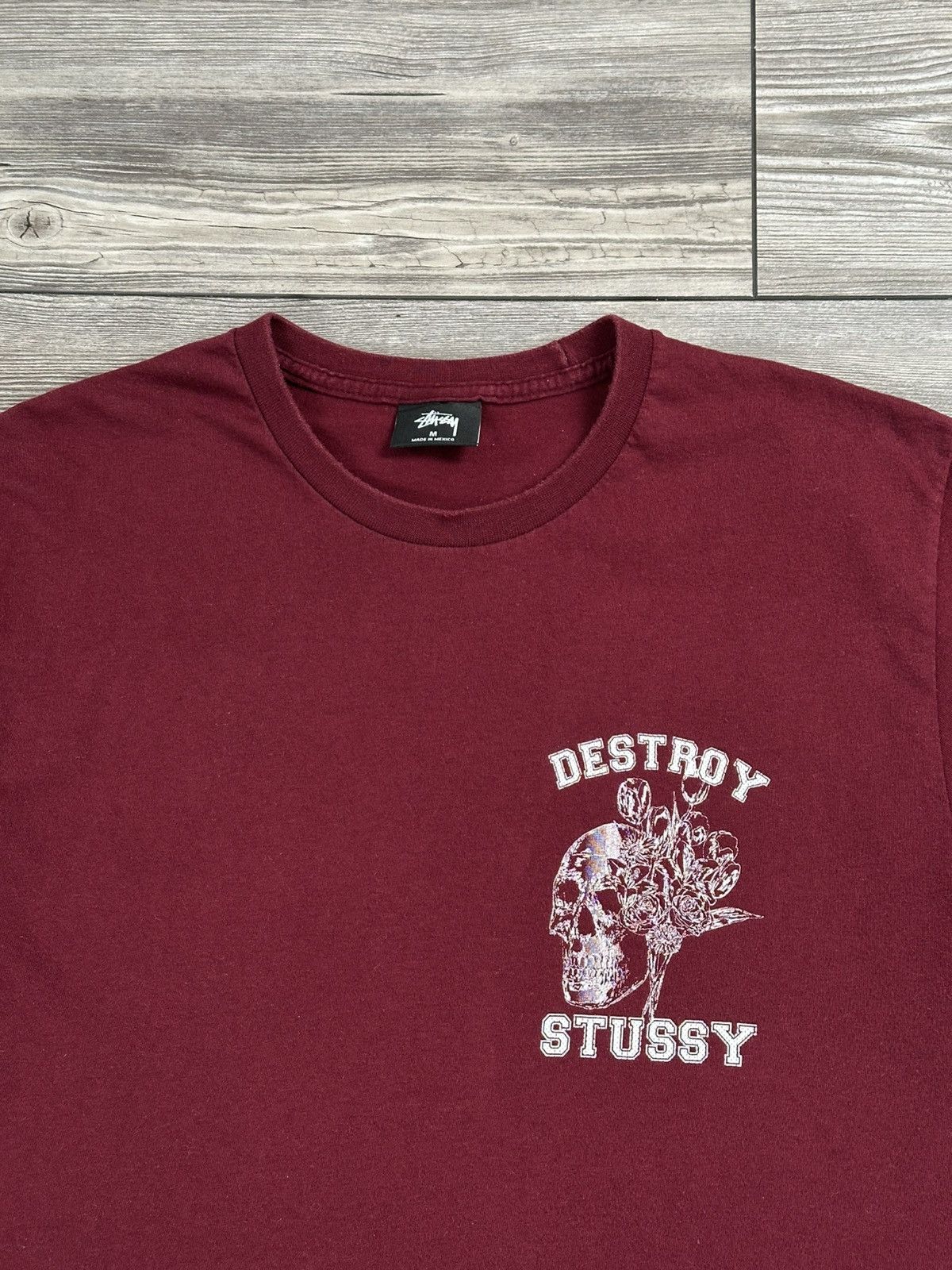 Stussy × Vintage Destroy Stussy T Shirt Size US M / EU 48-50 / 2 - 3 Thumbnail