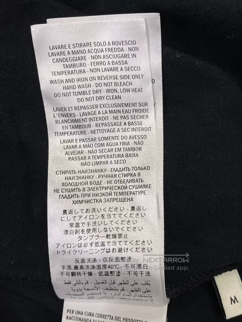 Gucci Gucci Black letter flower embroidery short-sleeved T-shirt Size US M / EU 48-50 / 2 - 8 Thumbnail