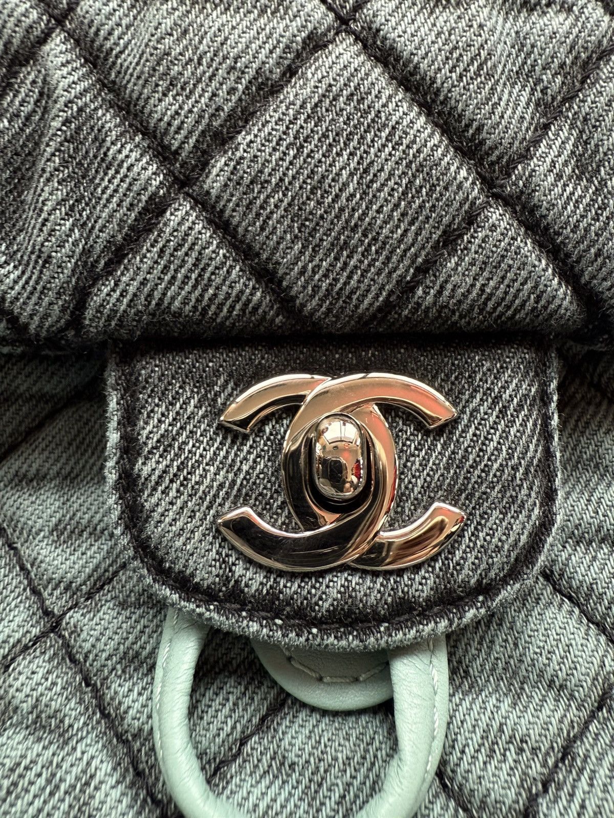 Chanel Chanel Denimpressions Blue Backpack Size ONE SIZE - 7 Thumbnail