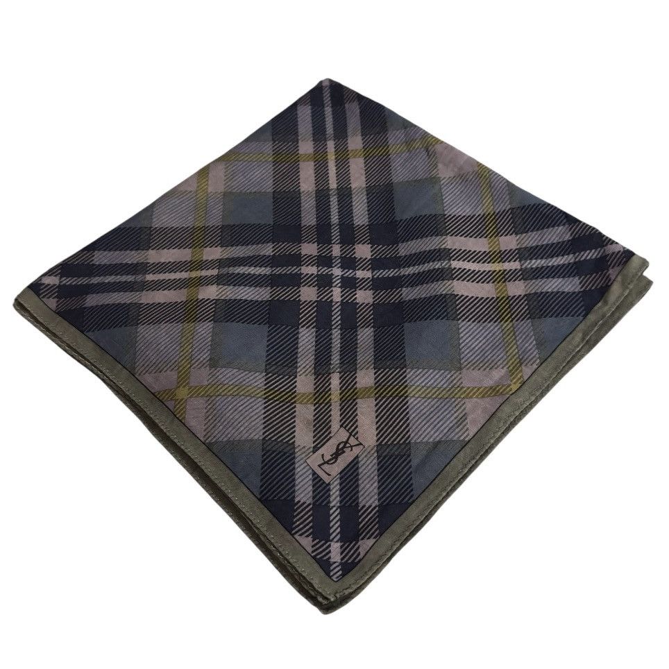 Yves Saint Laurent 🔥 Handkerchief | Neckerchief | Bandana | Pocket-square Size ONE SIZE - 2 Thumbnail