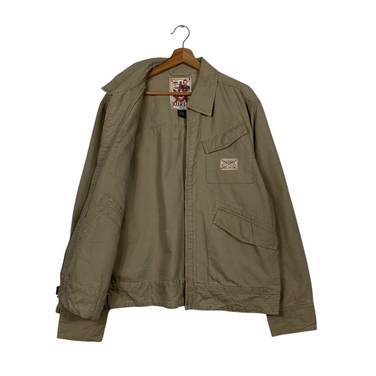 Japanese Brand Japanese Brand Kurtz Military Style Jacket Size US L / EU 52-54 / 3 - 9 Thumbnail