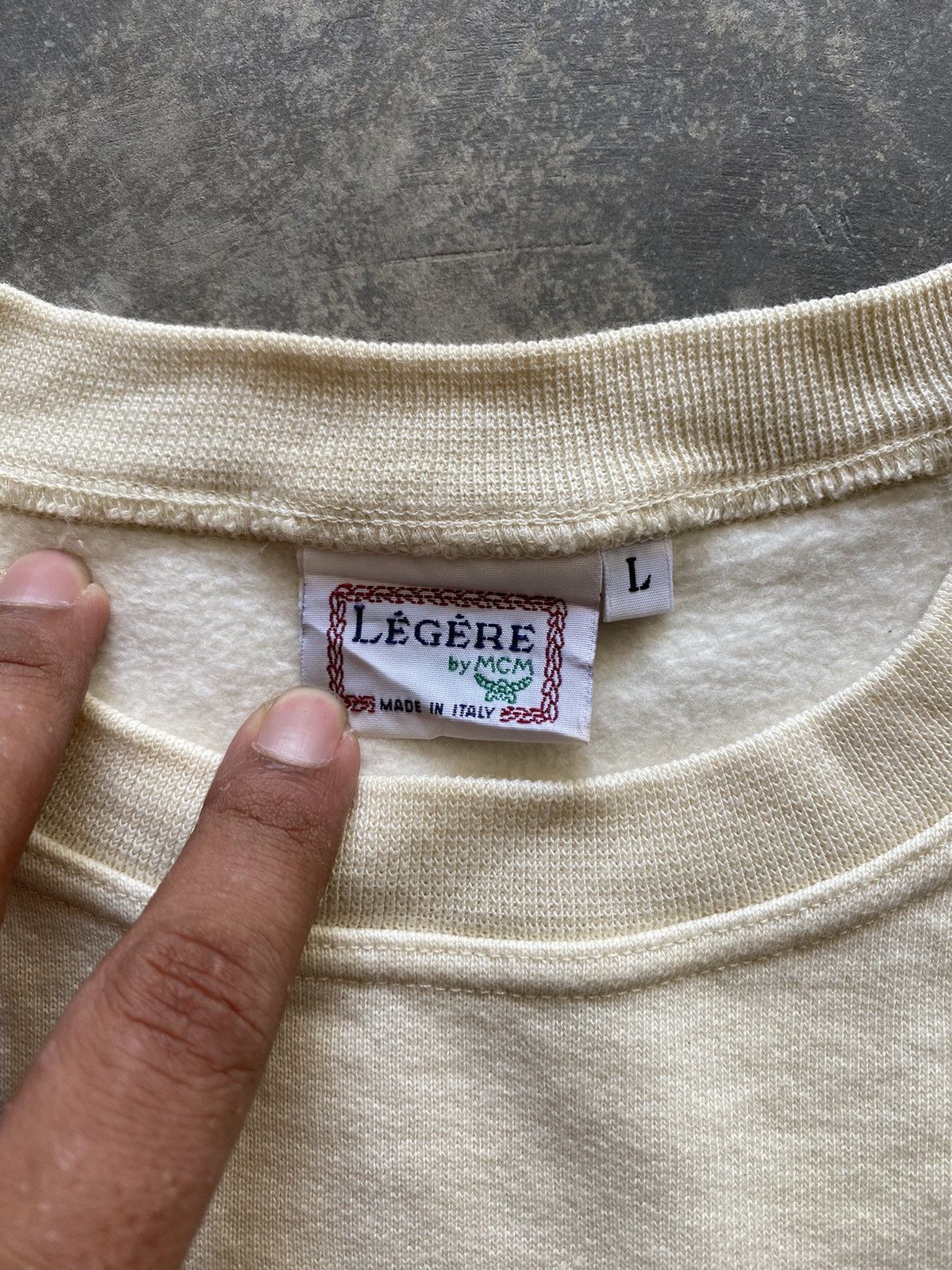 MCM × Vintage Vintage MCM Mode Creation Munich Crewneck Size US L / EU 52-54 / 3 - 2 Thumbnail