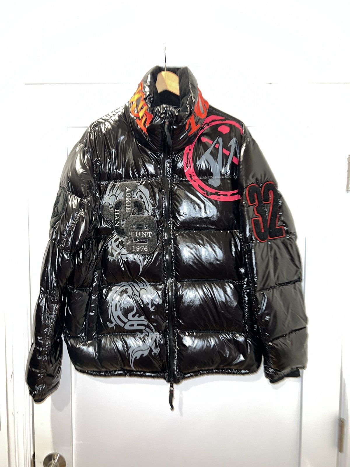 image of Jackie Chan Stunt Team Jacket in Black, Men's (Size Large)