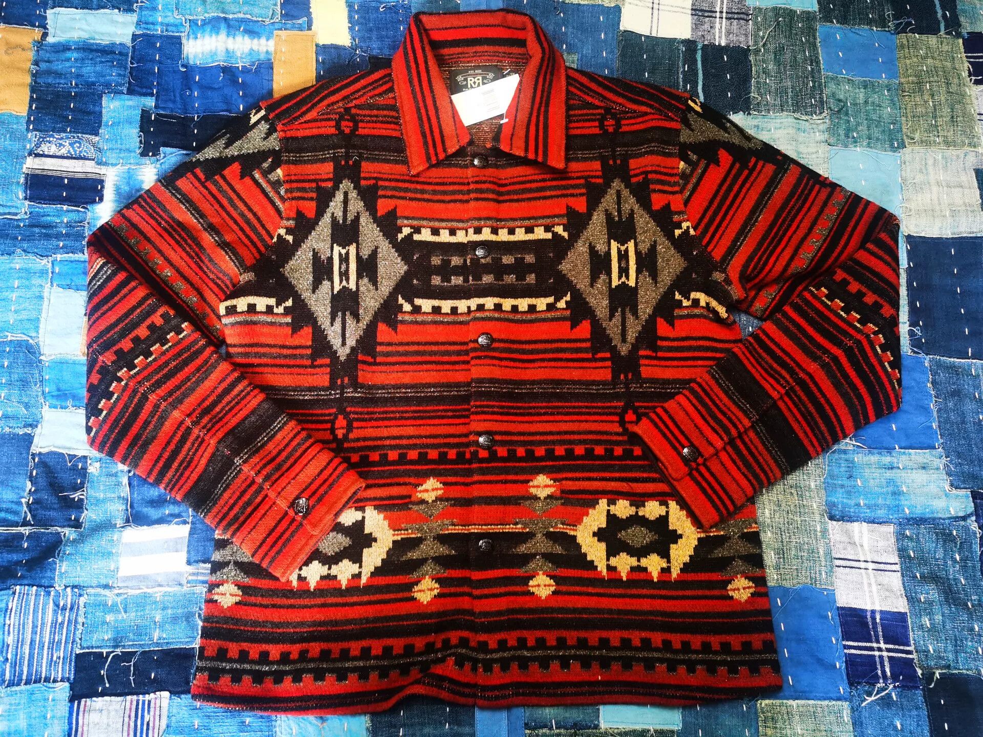 RRL Ralph Lauren RRL Southwest Wool Shirt Size US M / EU 48-50 / 2 - 1 Thumbnail