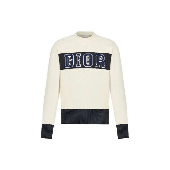 Dior Dior Dior x Kenny Logo Knit Sweater for Men 0079-2507 Size US S / EU 44-46 / 1 - 1 Thumbnail