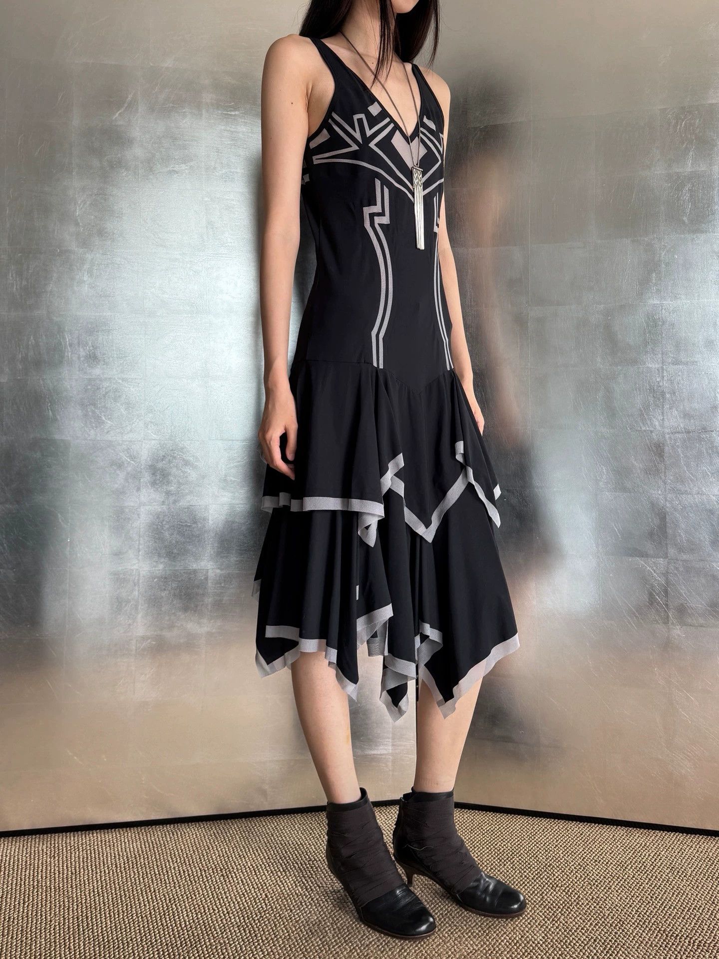 Marithe + Francois Girbaud Marithé + François Girbaud MFG Elastic Waist Dress M Size M / US 6-8 / IT 42-44 - 4 Thumbnail