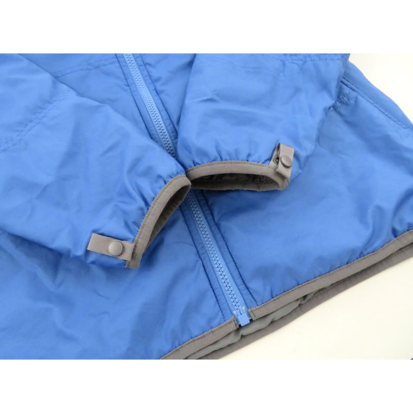 The North Face VINTAGE The North Face Jacket Womens M Blue Windbreaker Coat Rain Shelled Insulated 90s College Logo Zipper Jacket Mens Womens Girls Size M / US 6-8 / IT 42-44 - 4 Thumbnail