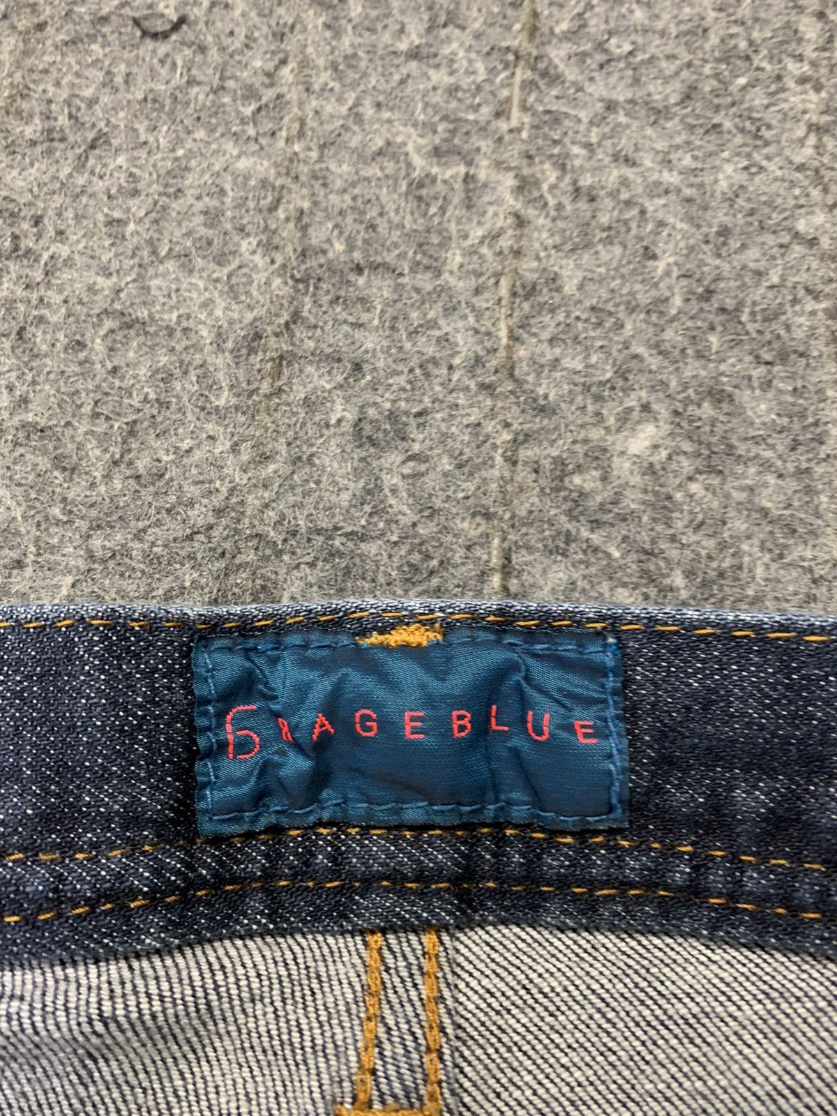 Japanese Brand × RAGEBLUE Hype Rageblue Dark Indigo Denim Jeans Zipper Back Pocket Size US 30 / EU 46 - 8 Thumbnail