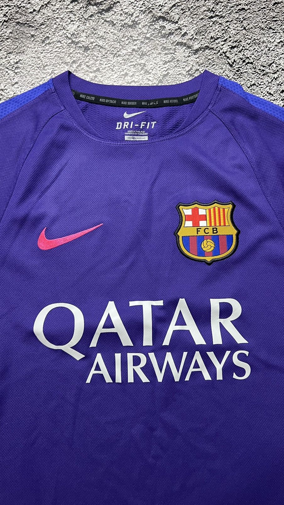 Nike 2014-2015 FCB Barcelona nike jersey qatar Size US S / EU 44-46 / 1 - 3 Thumbnail