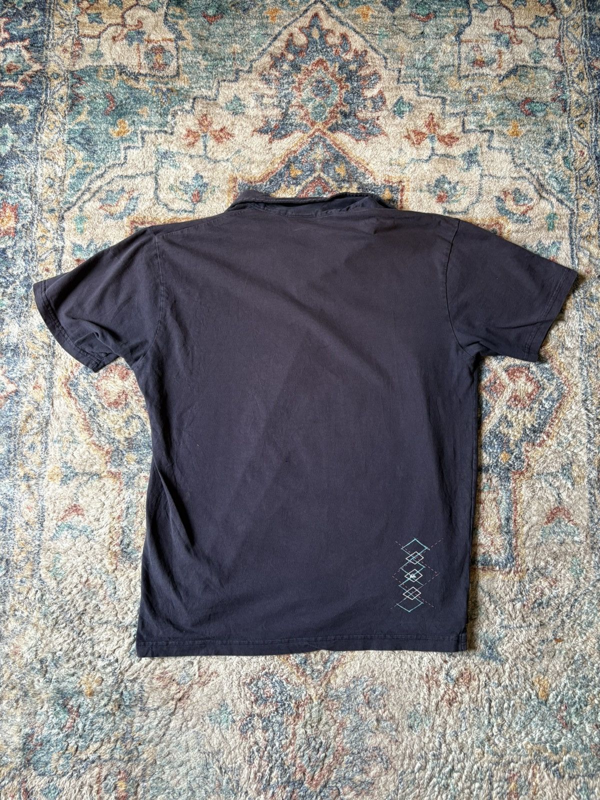 Quiksilver Vintage Quiksilver Diamonds Polo Shirt Large Size US L / EU 52-54 / 3 - 2 Thumbnail
