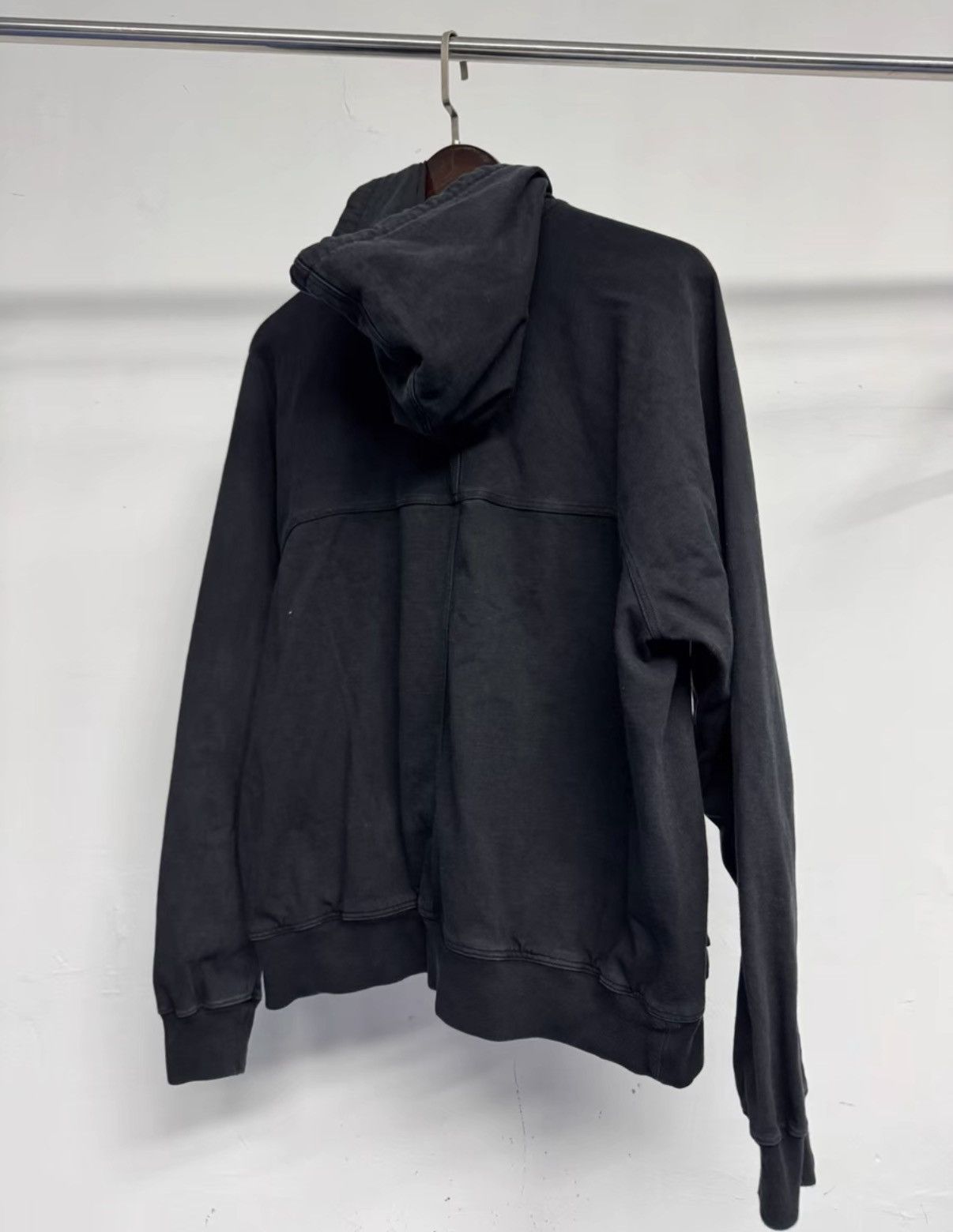 Rick Owens Rick Owens Main Line Cropped Heavyweight Full-Zip Hoodie K37 Size US M / EU 48-50 / 2 - 5 Thumbnail