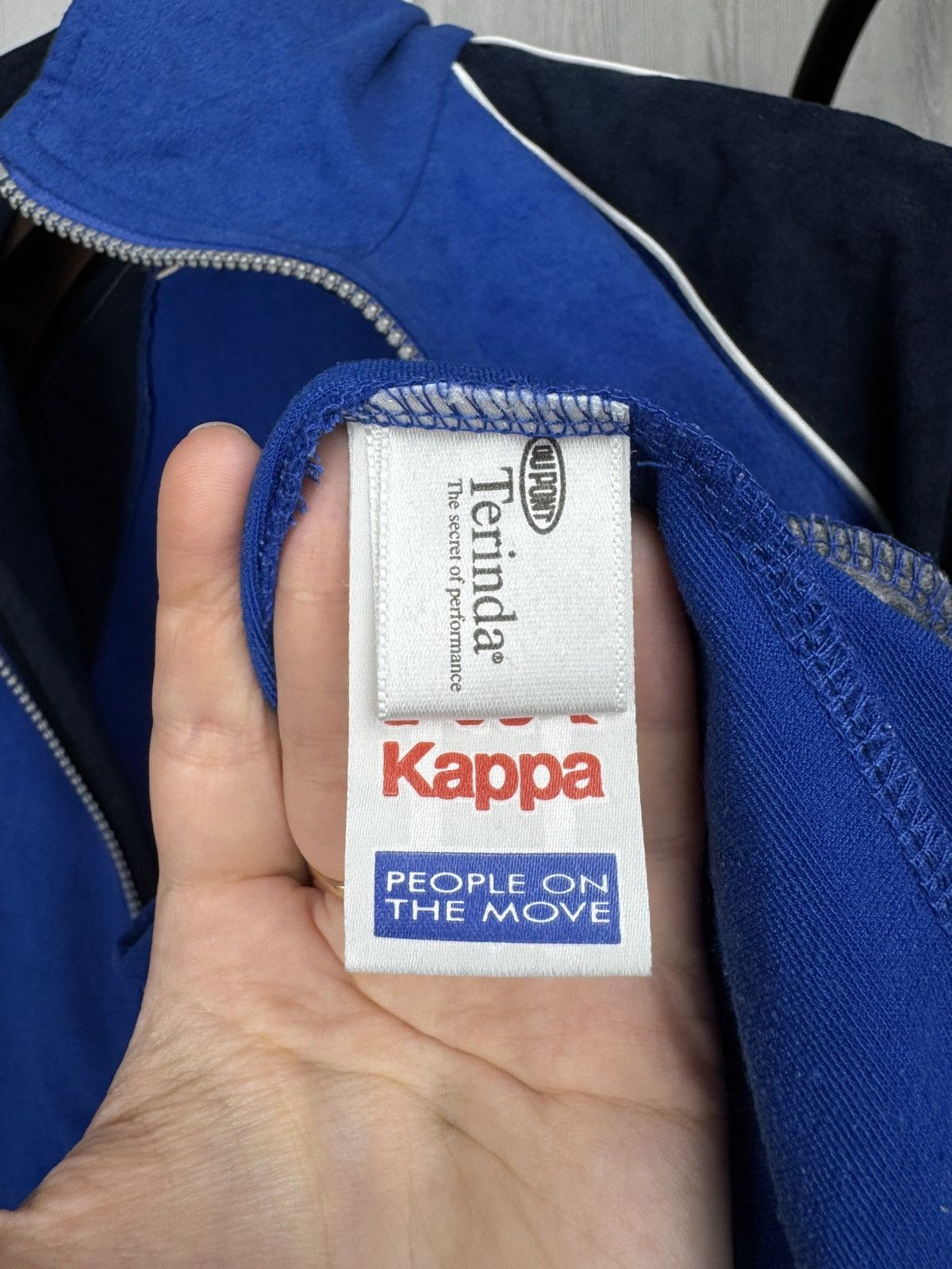 Kappa Kappa vintage fleece style full zip track jacket soccer Logo Size US S / EU 44-46 / 1 - 12 Thumbnail