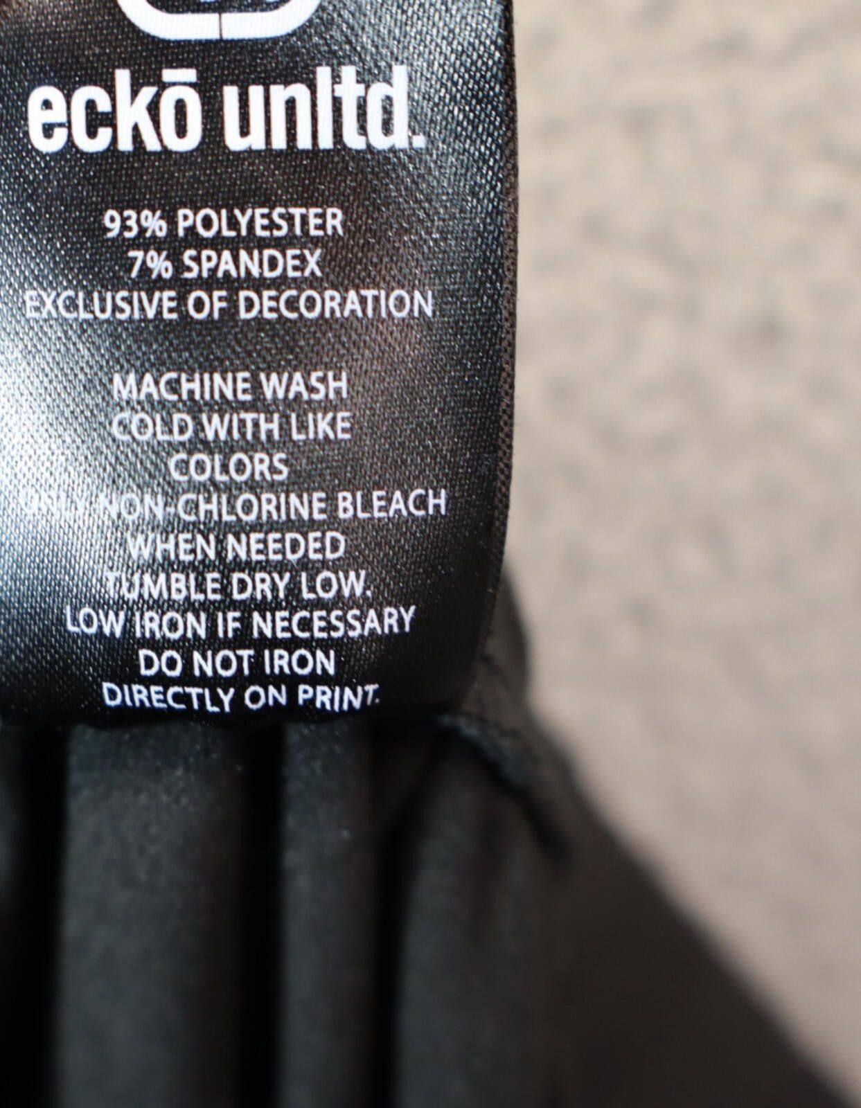 Ecko Unltd. Ecko Unltd Men Large Jogger Pants Black Camo EO12G799T Size US 34 / EU 50 - 10 Thumbnail