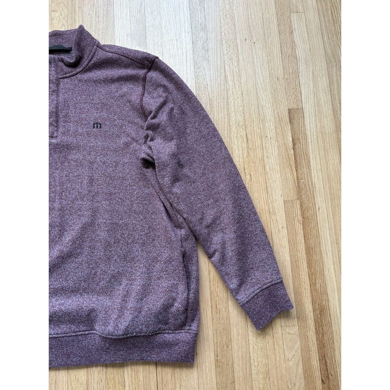 TravisMathew Travis Mathew Sweater Mens Red Golf Quarter Zip Pullover XL Size US XL / EU 56 / 4 - 4 Thumbnail