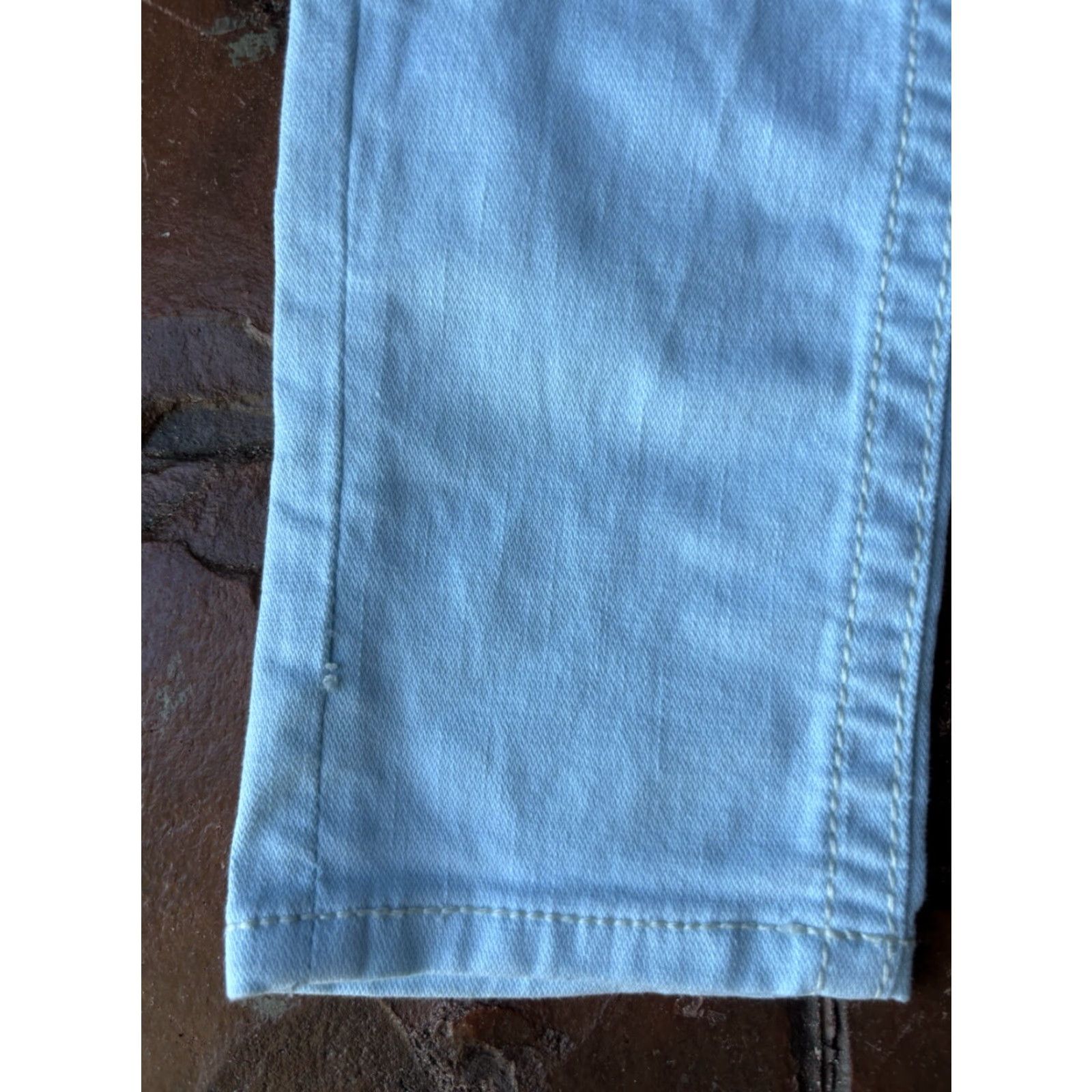Miss Me VINTAGE Miss Me Jeans Skinny Cross Embroidery Studded Wings Women's 27 Low Rise Blue Denim 5-Pocket Logo Rhinestone Size 27 Girls Mens Womens Size 27" / US 4 / IT 40 - 5 Thumbnail