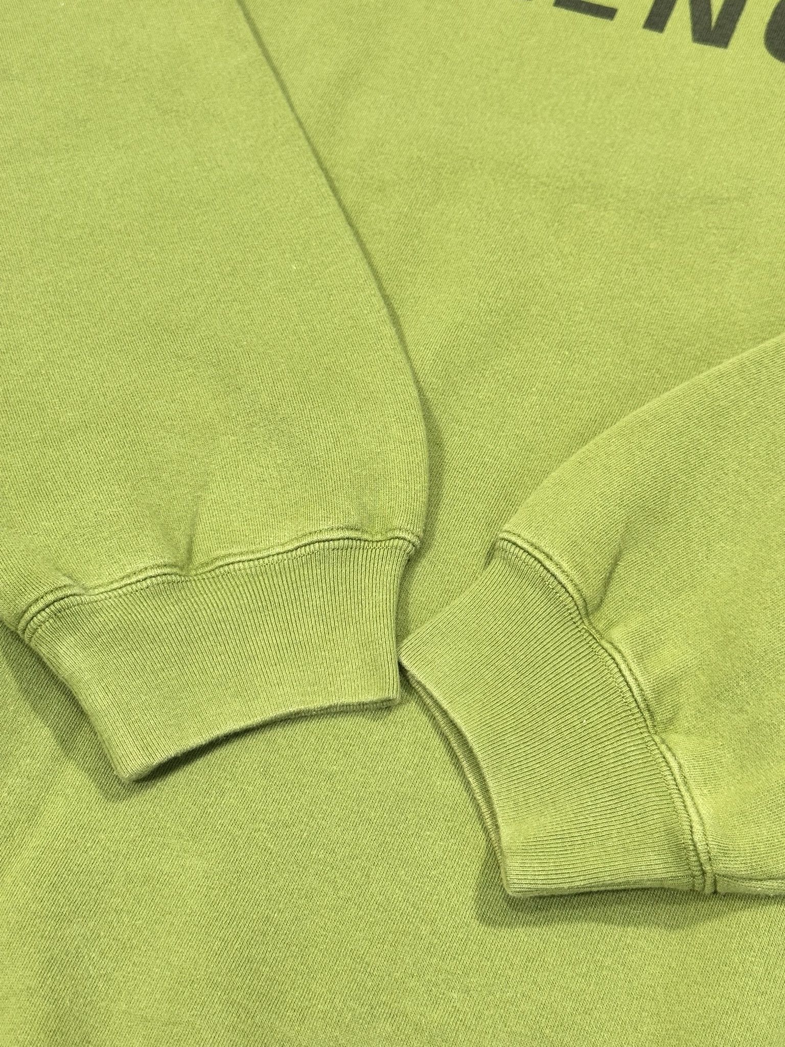 Balenciaga Balenciaga Sweatshirt Back Logo Print Army Green Hoodie Size US M / EU 48-50 / 2 - 6 Thumbnail