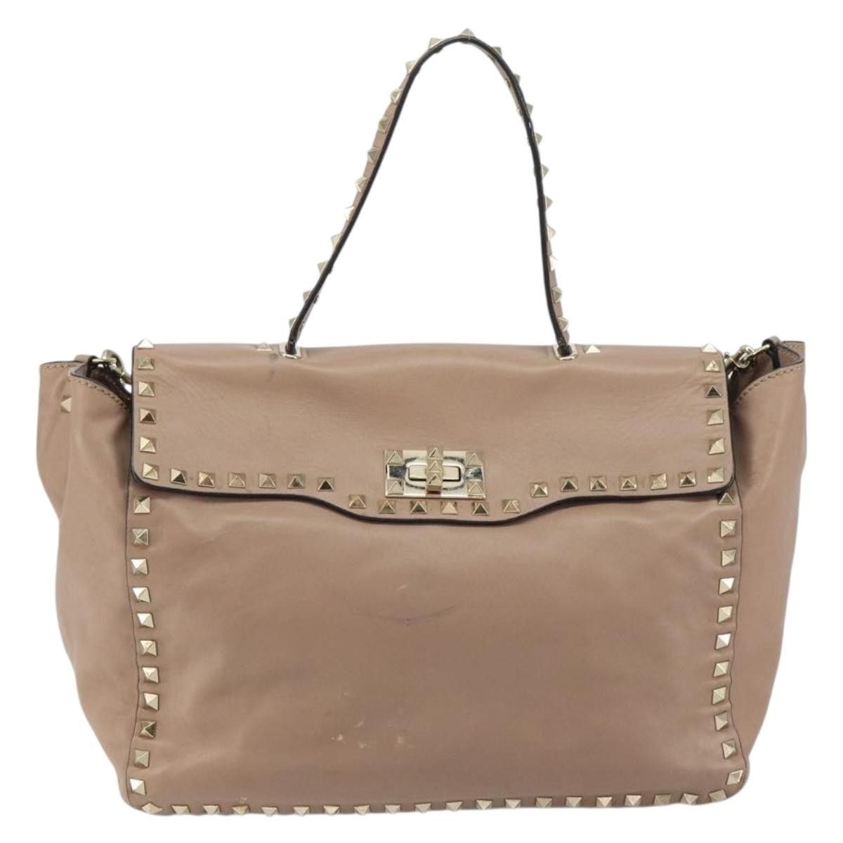 Valentino Valentino Garavani Rockstud Tote Soft Leather Size ONE SIZE - 1 Thumbnail
