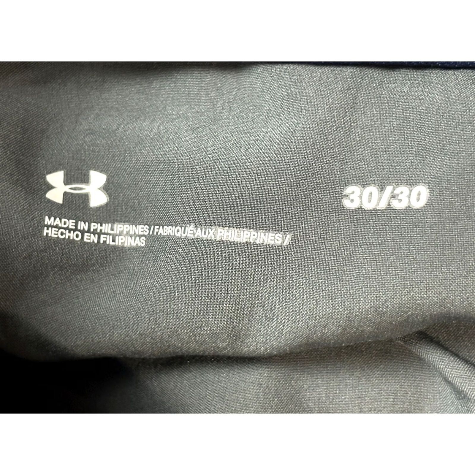 Under Armour Under Armour Pants Mens 30x30 Blue Performance Lightweight Chino Flat Front Regular Straight Golf Sports 90s? Size US 30 / EU 46 - 5 Thumbnail