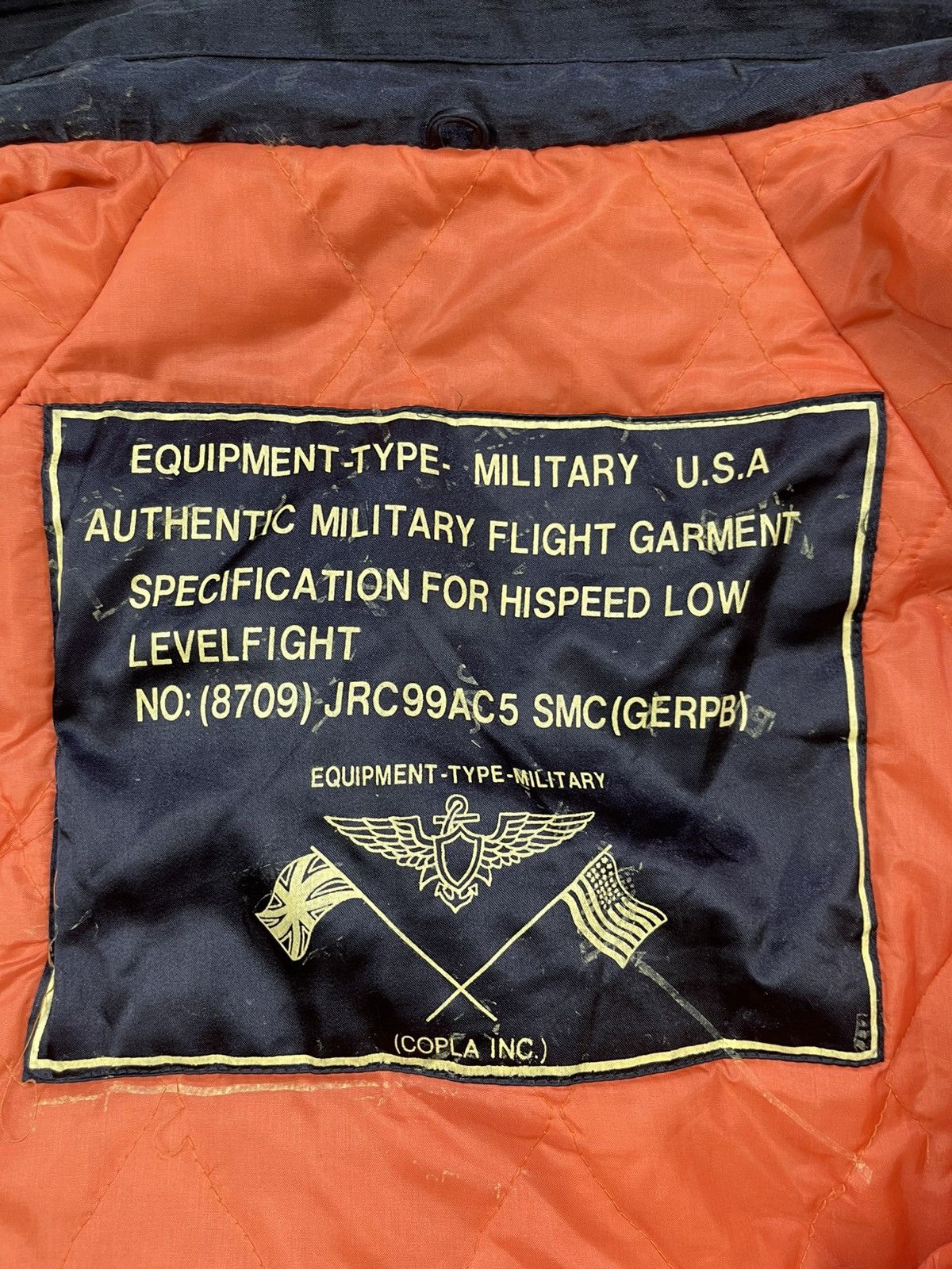 Vintage Vtg Military Hi Speed Low Level Flying Bombers Size US M / EU 48-50 / 2 - 14 Thumbnail