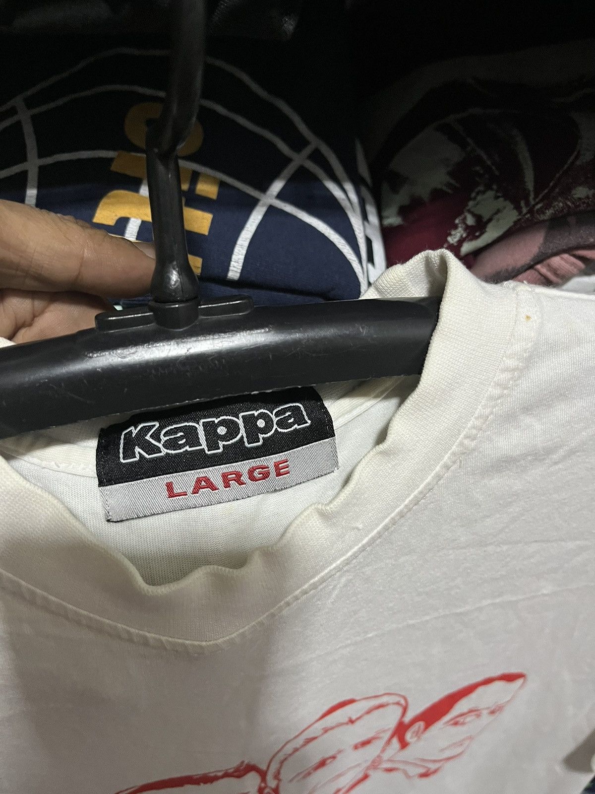 Kappa Euro’04 England Players Manga Character Kappa Tee Size US L / EU 52-54 / 3 - 7 Thumbnail