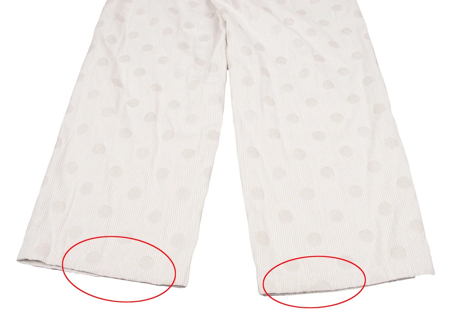 Yohji Yamamoto Yohji Yamamoto Linen Cotton Dot Stripe Pants Size US 32 / EU 48 - 15 Thumbnail