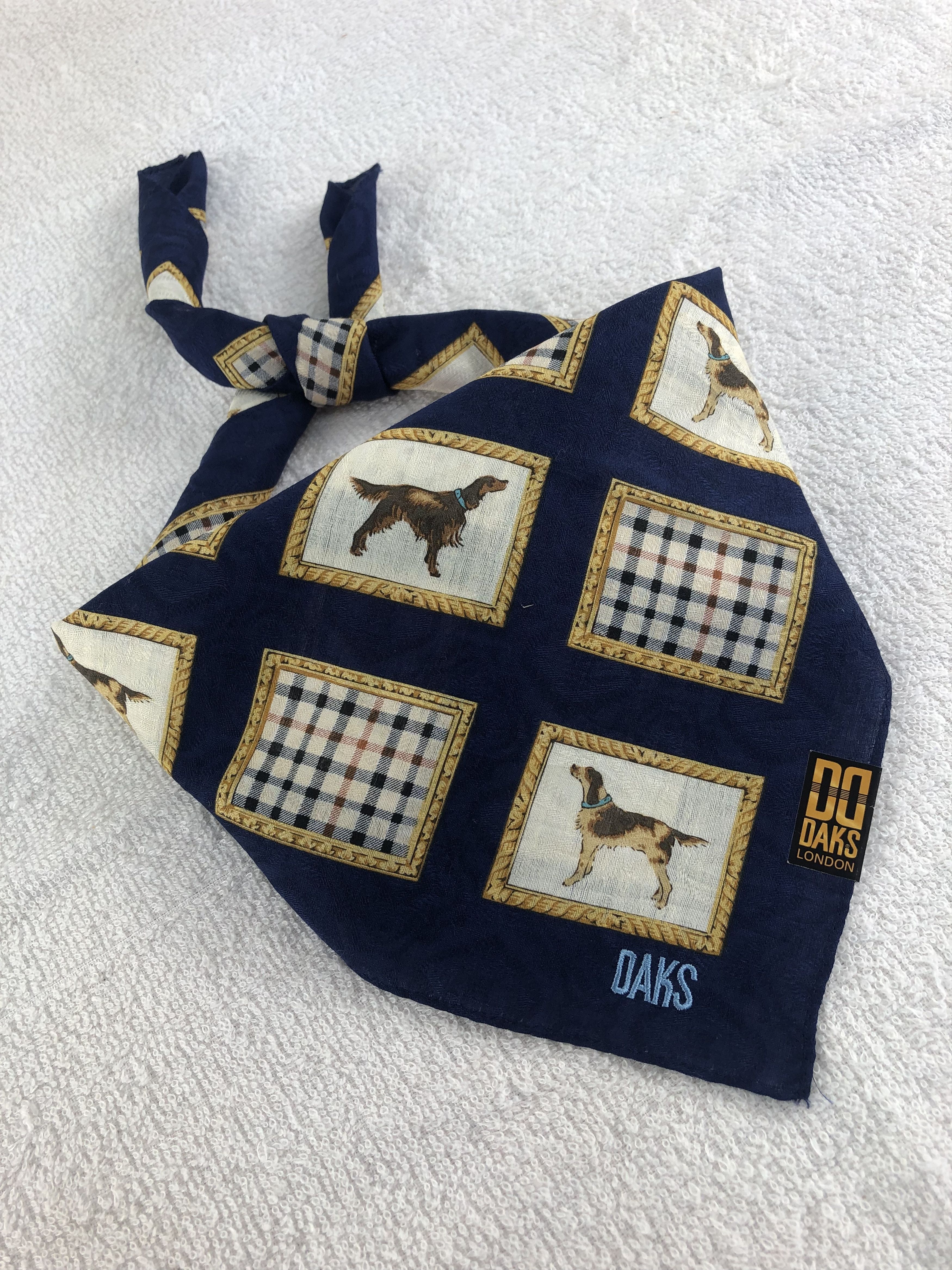 DAKS Daks London Handkerchief / Bandana / Neckerchief C060 Size ONE SIZE - 2 Thumbnail
