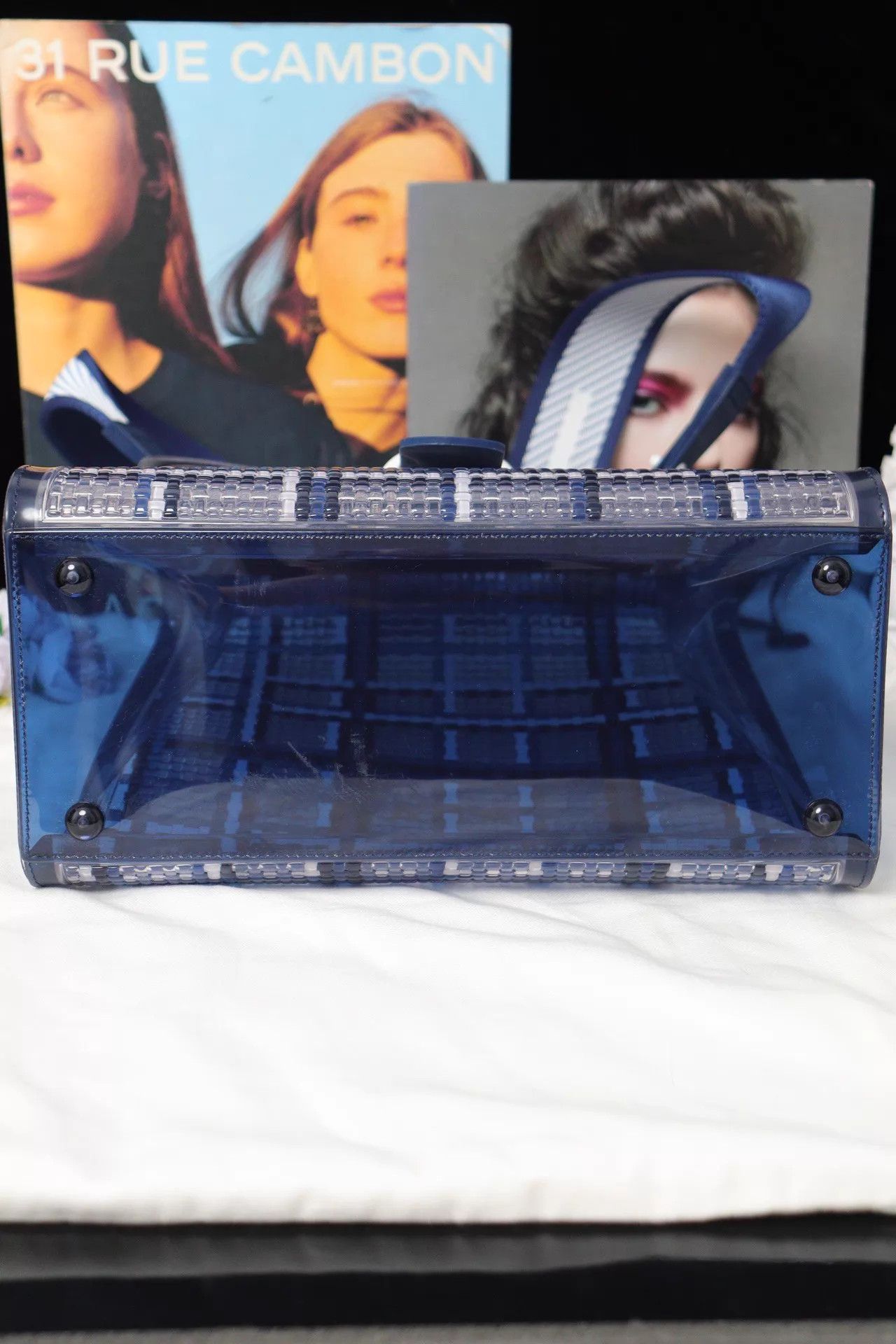 Delvaux Delvaux Brilliant Clear PVC Top Handle Shoulder Bag 29x22x11 Size ONE SIZE - 5 Thumbnail