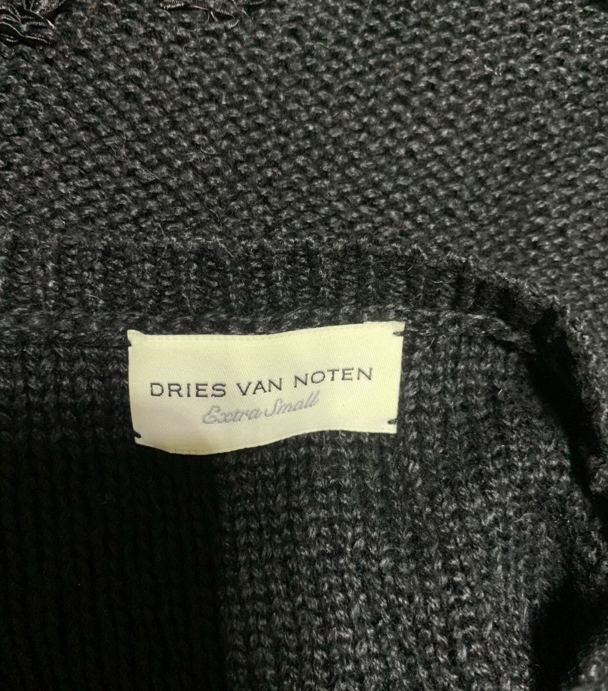 Dries Van Noten Dries van noten Colorful fringe sweater 2412-Nextarrow Size US XS / EU 42 / 0 - 4 Thumbnail